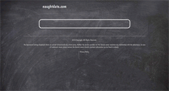 Desktop Screenshot of naughtdate.com